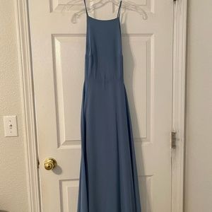 Sky Blue Bridesmaid Dress